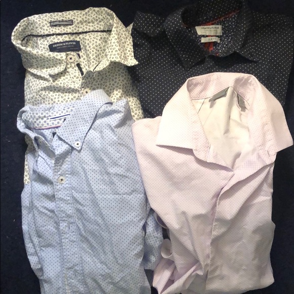 Lot of 4 Men’s Dress shirts - Picture 2 of 6